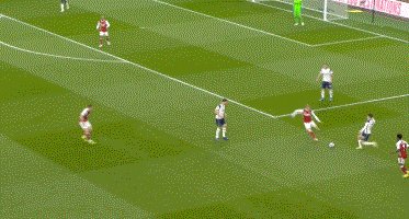 【英超】拉梅拉头筹染红 两队3中框 阿森纳2比1热刺